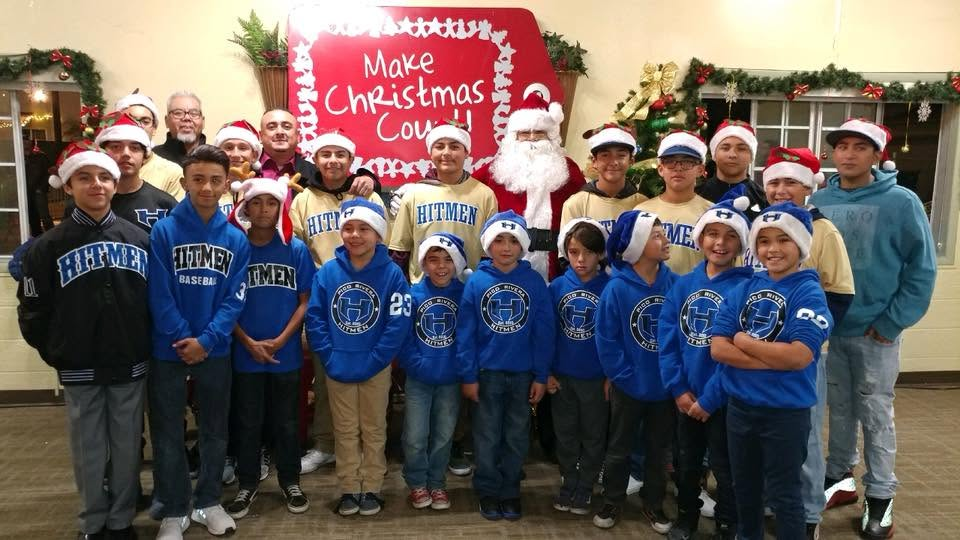 Hitmen Baseball — Christmas Toy Drive